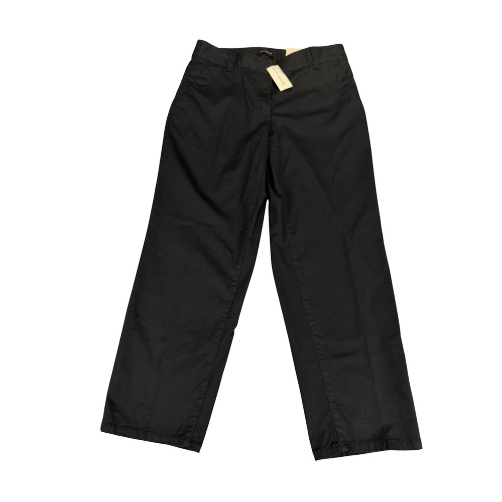 Ann Taylor Black Curvy Fit Capri Leg Pants Size 2 MSRP $68